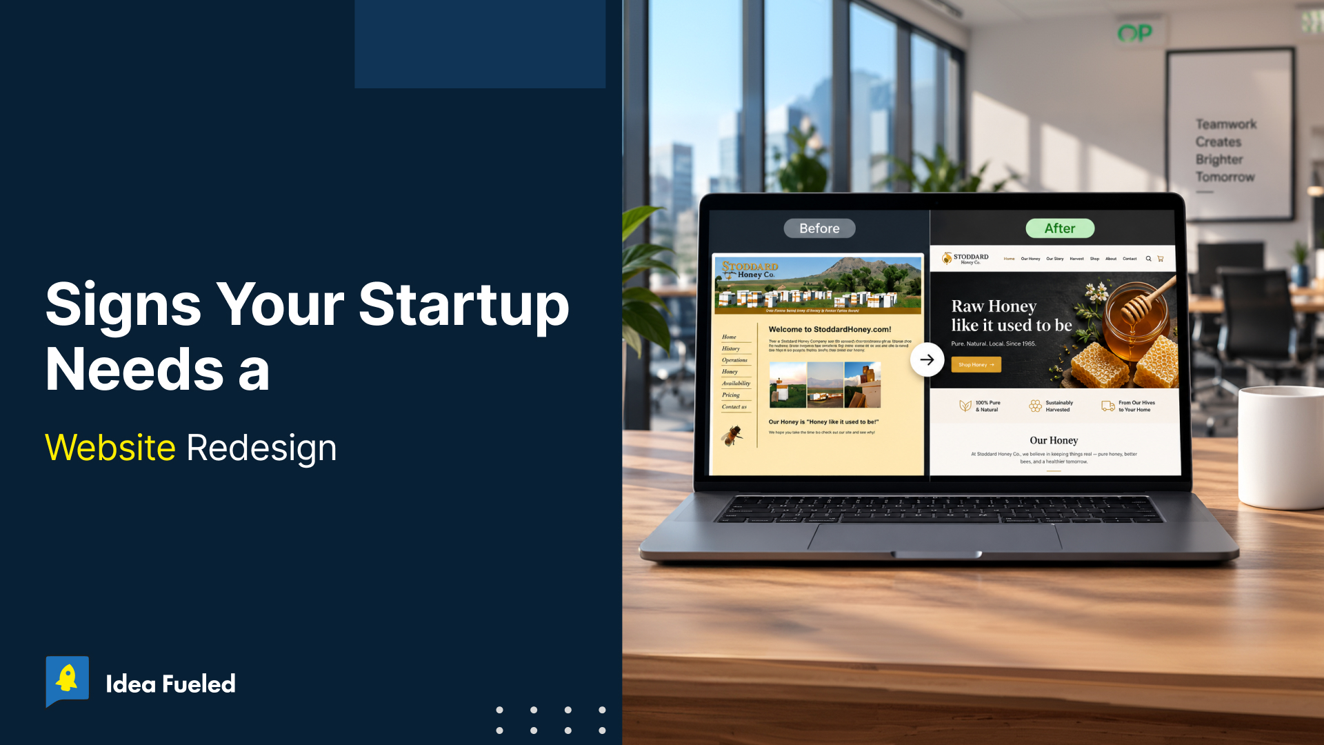 Signs your startup needs a website redesign