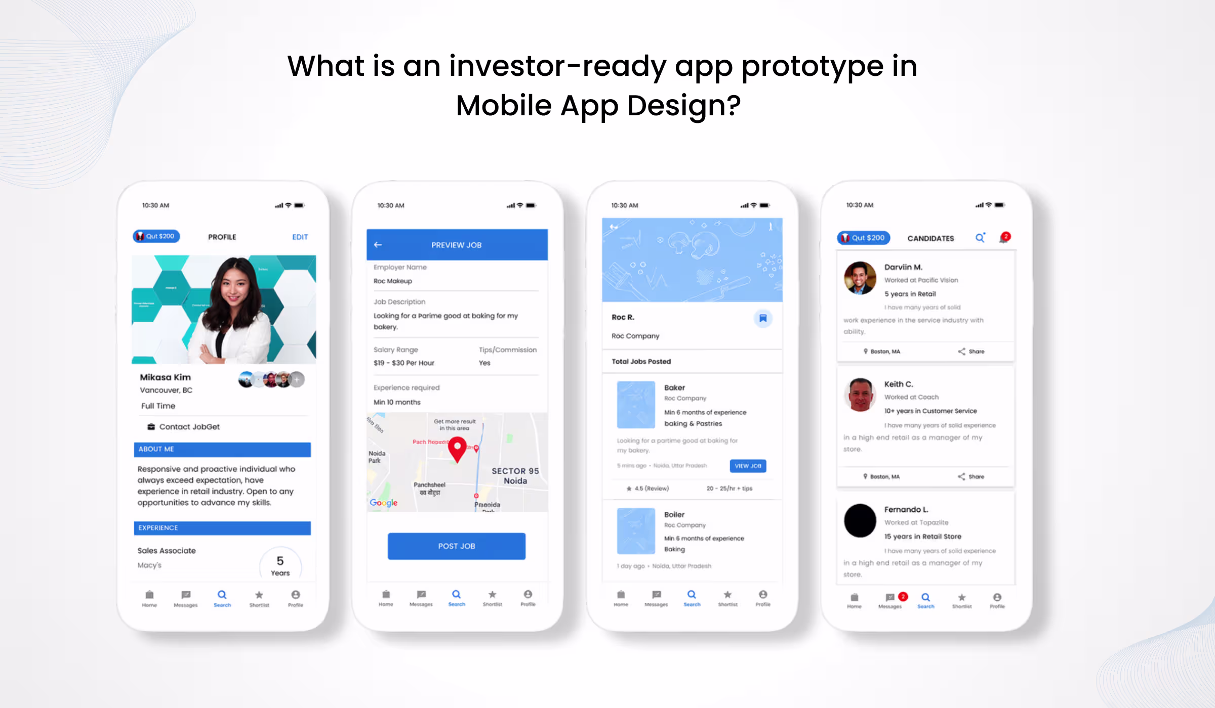 prototype in Mobile App Design